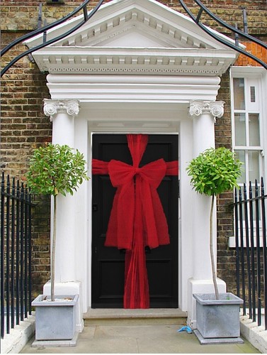 Front door bow - door,