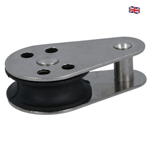 Pulley block with - pulley, pin