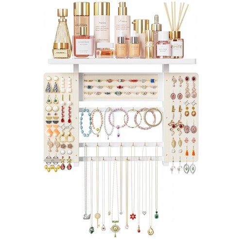 Jewelry organizer hanging wall - jewelry,