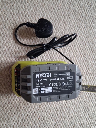 Ryobi 18v 0ah lithium - 18v, 2.0ah