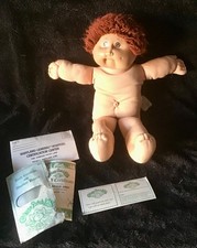 Vintage Cabbage Patch Kid Archibald Abby 1978-82 Appalachian Art with Birth Cert