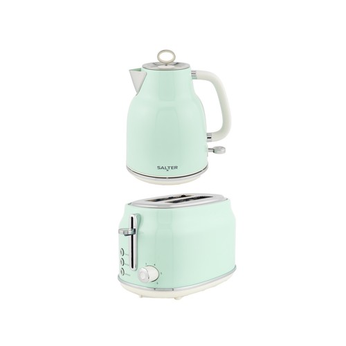 Salter retro kettle - &, 2-slice