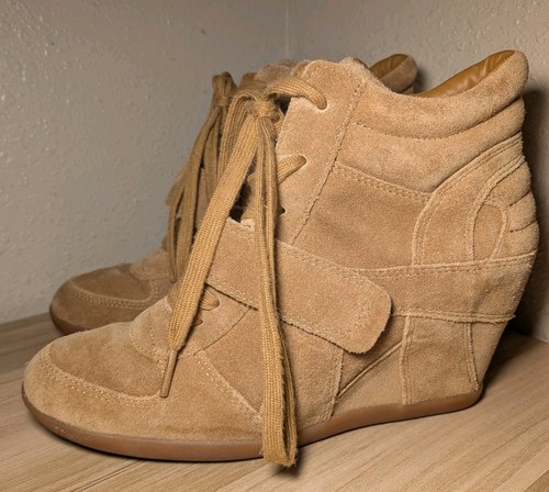 Ash limited bowie wedge - wedge, suede