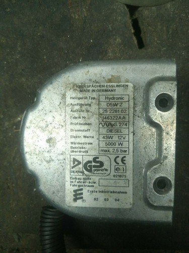 Remanufactured eberspacher - remanufactured,