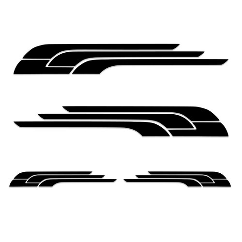 Camper van stripes curves - camper,