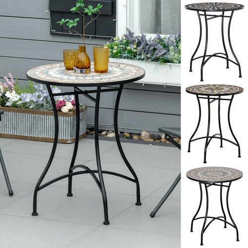 60cm mosaic round bistro - bistro, table