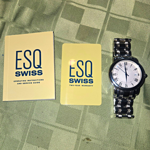 Esq swiss silver - esq, movado),