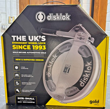 SMALL SILVER DISKLOK CAR