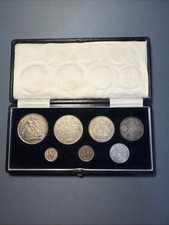 1887 Victoria Coin Set Good Condition