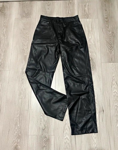 Bershka black women faux - black, women’s