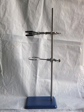 Complete Retort Stand Set with Ring and Clamp NEW (Metal Clamp Stand)