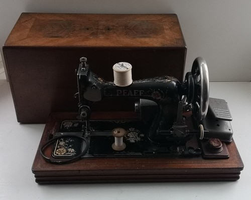Antique pfaff sewing machine - antique,