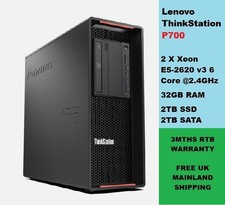 LENOVO ThinkStation P700 Workstation  2 x Xeon E5-2620v3 6Core@2.4GHz  32GB RAM