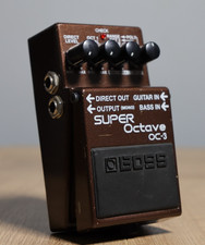 Boss OC-3 Octave Pedal Effects Unit for Guitar and Bass in Good Condition