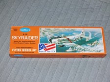 GUILLOW'S 904 Model Balsa 1/2" Douglas A-1H Skyraider Military Airplane NEW
