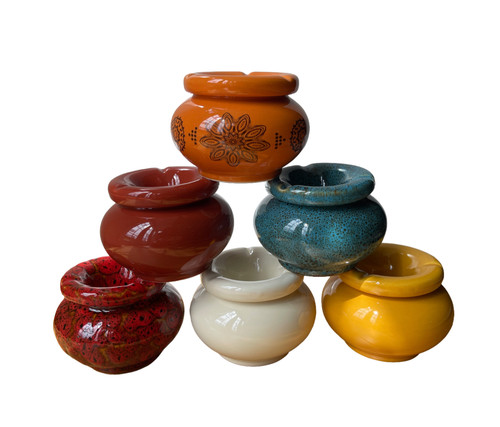 Ceramic ashtray removable - ceramic,
