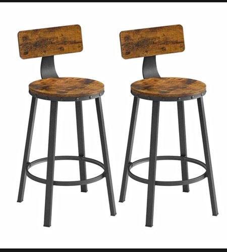 Set bar stools - set, rustic
