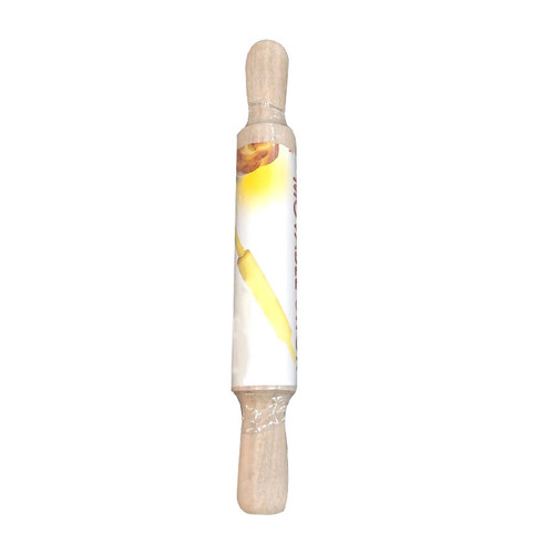 Wood rolling pin 20cm - pin, smooth