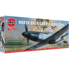 Airfix 1/24 North American P-51D Mustang Model Aircraft