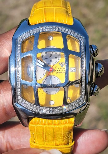 Aqua master diamond watch - diamond, joe