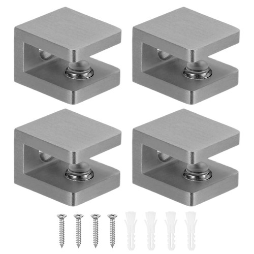 Pack glass shelf brackets - 4-pack,