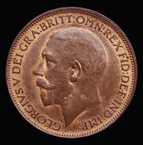 Halfpenny 1912 gef and - au/gef,