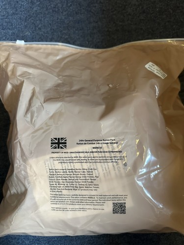 Hour ration pack menu - 24-hour, 8