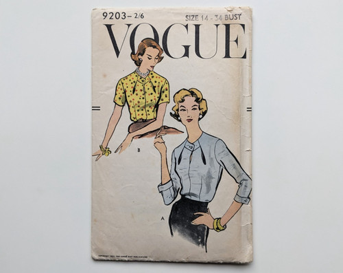 Vintage 1950s sewing pattern - , |