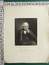 c1860 ANTIQUE PRINT ~ WILLIAM FAIRBAIRN