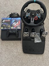 Logitech Driving Force G29, pedals and ps4 gt7 assetto corsa 