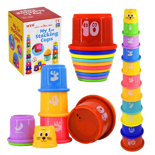 Baby stacking cups toy nesting - baby,