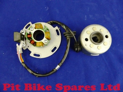 Stator plate flywheel - stator, for