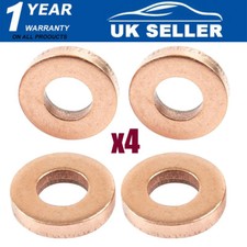 Copper Washer Fuel Injector For Nissan Juke NV200 Qashqai Dacia Duster 1.5 Dci