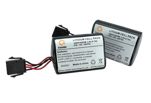 Visonic siren battery - visonic,