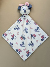 Primark Baby comforter Disney Minnie Mouse soft toy lovie cuddle blankie blanket