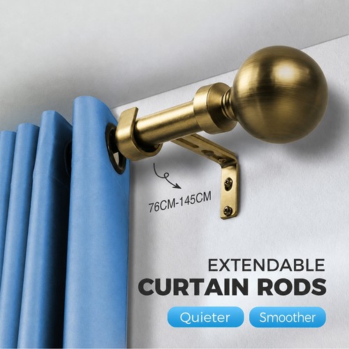 Extendable curtain poles - poles, for