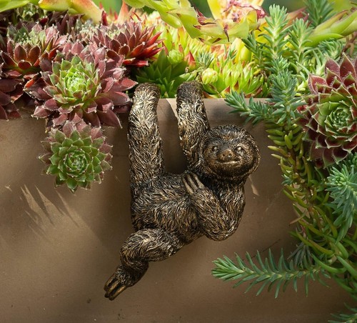 Sloth plant pot hanger - plant,