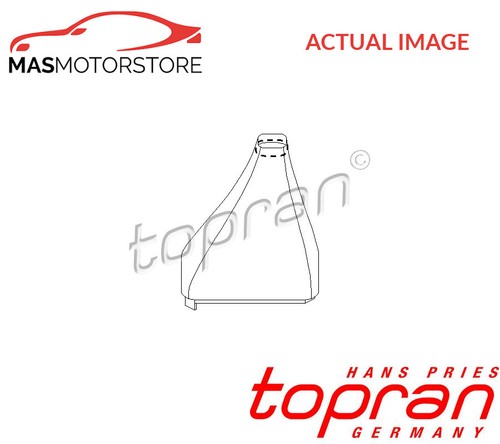 Gear lever gaiter topran 205 - gear,