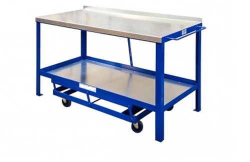 Mobile tool workbench - workbench, table