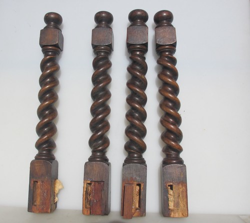 Victorian turned wooden - victorian,