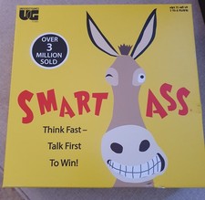 Smart Ass Board Game, Ages 12+, 2-6 Players, Think Fast-Talk First, Family Game