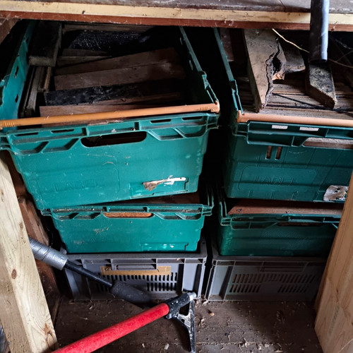 Reclaimed oak parquet flooring - reclaimed,