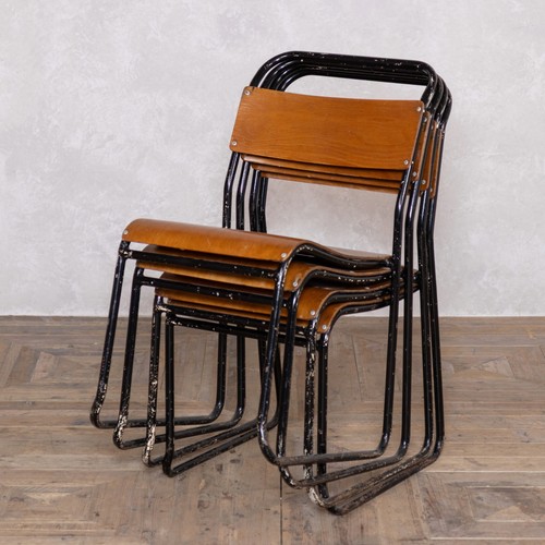 Vintage stacking chairs with - stacking,