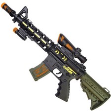 Electronic Black Machine Gun