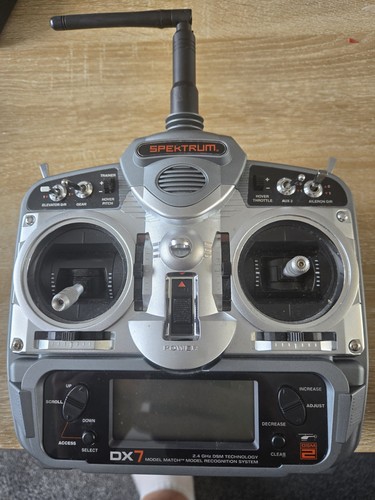 Spectrum dx7 transmitter with - dx7,