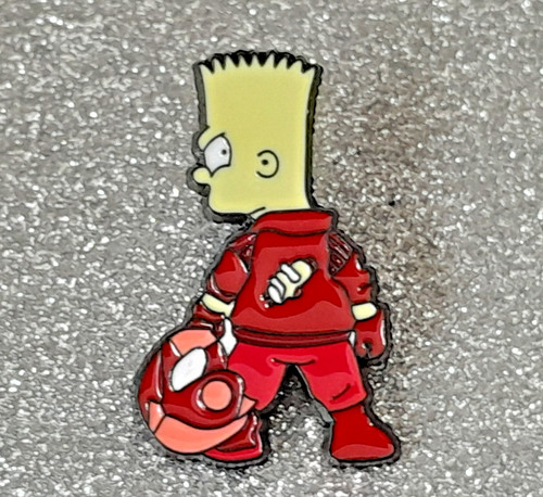 The simpsons bart biker red - simpsons,