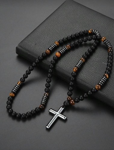 Vintage black obsidian stone - vintage,