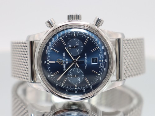 Breitling chronograph blue - chronograph,