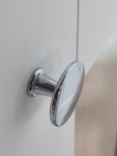 50x round chrome knob handle - knob,