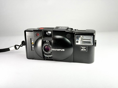 Film camera olympus xa2 black - film,